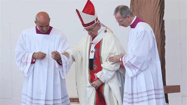 Papež ve středu sloužil mši ve městě Temuco (17. ledna 2018)