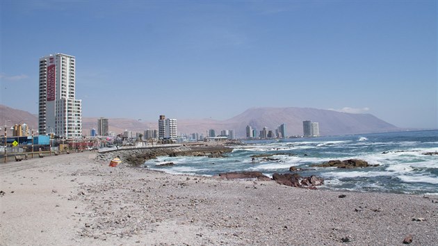 Panorama severochilského Iquique