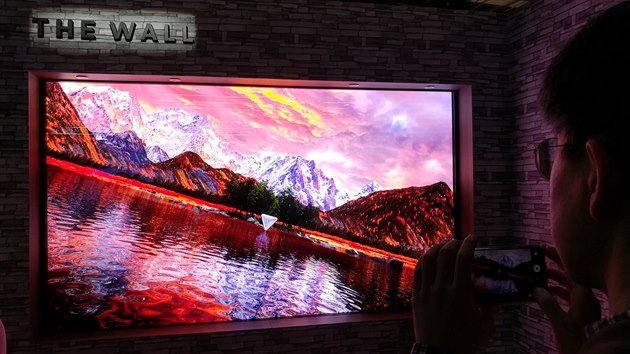 The Wall od Samsungu. Prvn modulrn MicroLED televizor