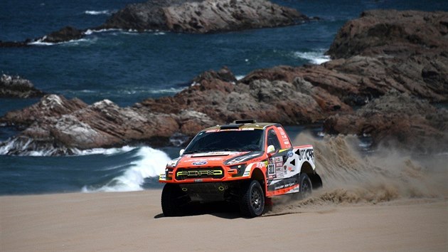 Martin Prokop na trati Rallye Dakar 2018.