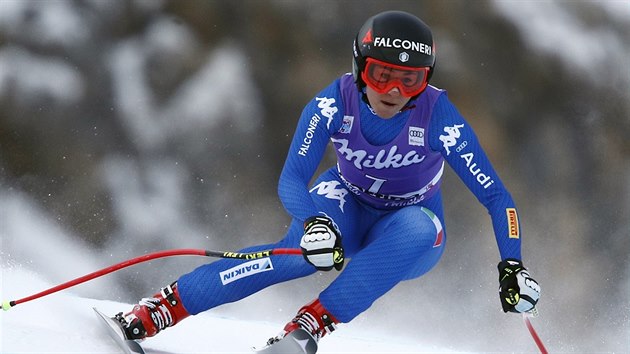 Sofia Goggiaov si jede pro triumf ve sjezdu SP v Cortin d'Ampezzo.