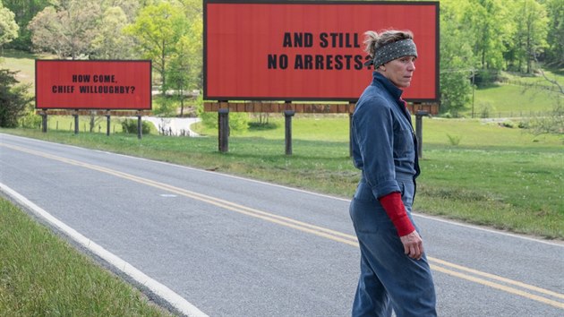 Frances McDormandová ve filmu Tři billboardy kousek za Ebbingem