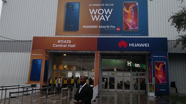 Huawei na veletrhu CES 2018