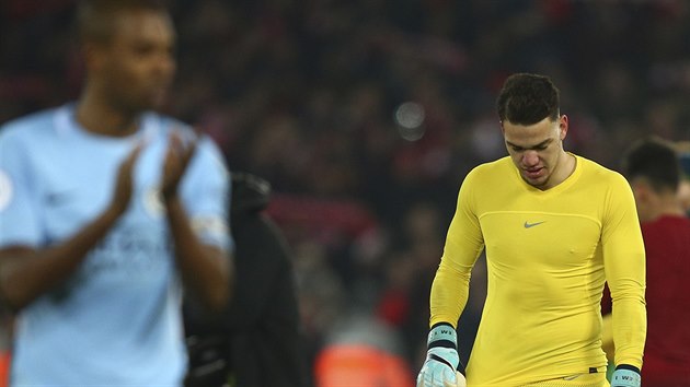 Zklaman glman Ederson po prvn prohe Manchesteru City v anglick lize.