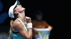 ŽIVOTNÍ ÚSPĚCH. Českí tenistka Denisa Allertová v Austrálii poprvé v životě...