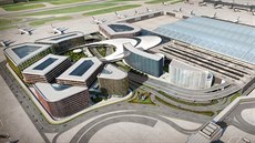 Londýnské letiště Heathrow plánuje rozšíření o třetí dráhu včetně nové...