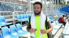 Spokojený Václav �afránek po postupu do hlavní sout�e Australian Open.