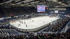 Pohled do Ostravar Arény, kde hrají své domácí zápasy hokejisté Vítkovic.