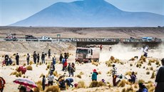 Martin Kolomý v osmé etap Rallye Dakar.