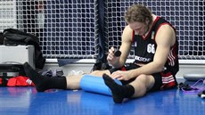 Garret Kerr ze Svitav zápas v Kolín� nedohrál.