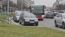 Mezi zastávkou u slovanské polikliniky a kruhovým objezdem by mohl vzniknout...