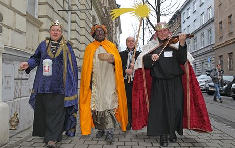Ti králové v ulicích Ostravy. (ilustraní foto)
