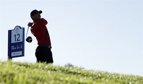 Tiger Woods ve finálovém kole turnaje v San Diegu.