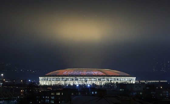 Na moskevském stadionu Luniki se odehraje zahajovací zápas mistrovství svta...