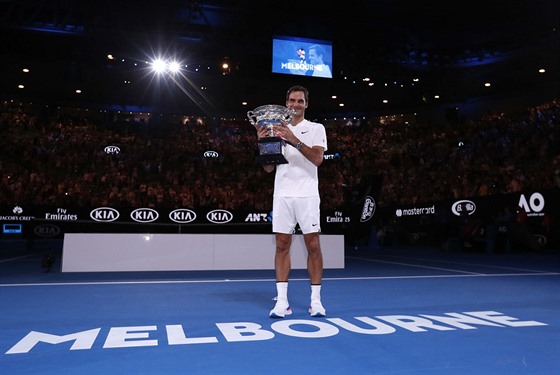 V Melbourne zskal Federer rovn estou trofej z Australian Open.