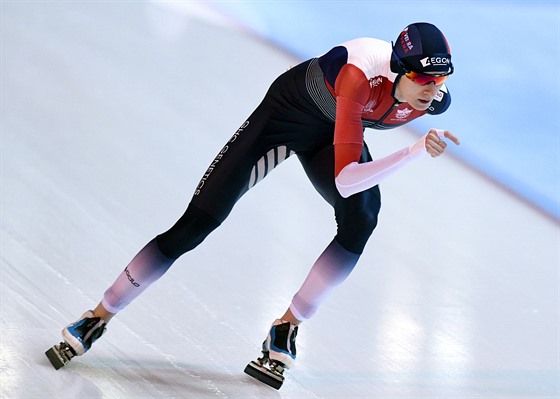 Martina Sáblíková si v Erfurtu dojela pro třetí místo.