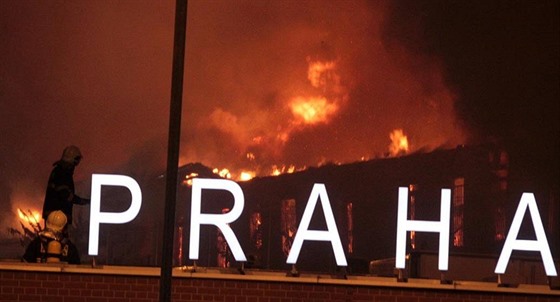 Požár na pražské Florenci, 27.10.2010