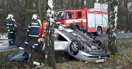 Nehodu u Být idi nepeil. (25.1.2018)