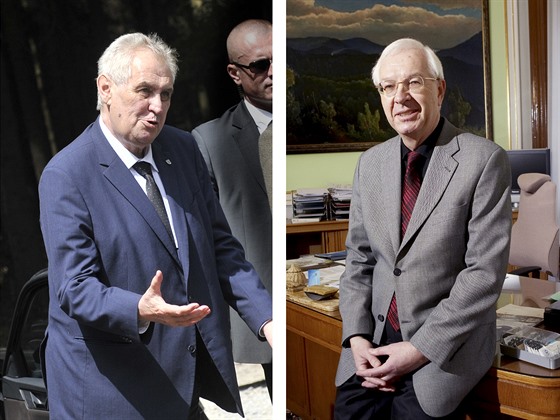 Ve druhém kole prezidentských voleb se utkají Miloš Zeman a Jiří Drahoš.