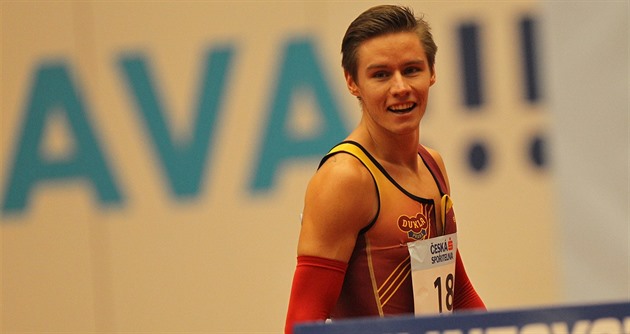 Čtvrtkař Maslák byl třetí v Karlsruhe a má limit na evropský šampionát