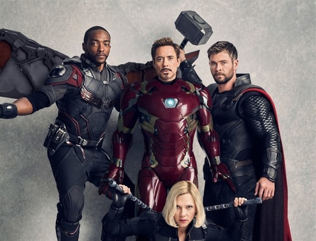 Promo plakát k filmu Avengers: Infinity War