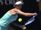 Belgianka Elise Mertensová v semifinále Australian Open.