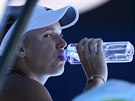 Dánka Caroline Wozniacká v semifinále Australian Open.