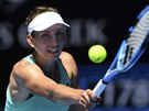 Belgianka Elise Mertensová v semifinále Australian Open.