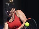 Svtová jednika Simona Halepová v semifinále Australian Open.