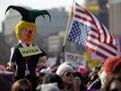 Tisíce lidí se v sobotu  po celých Spojených státech úastnilo druhého pochodu...