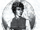 Populární „loupežnický kapitán Grasel“ na kresbě z roku 1816