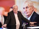 Exprezident Václav Klaus komentuje vítzství Miloe Zemana v druhém kole...