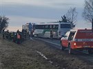 Váná dopravní nehoda se stala odpoledne u Ejpovic na Rokycansku. Podle...