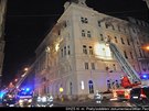 Požár hotelu v Náplavní ulici