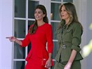 Melania Trumpová a její argentinská kolegyn Juliana Awada