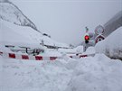 V Alpách hrozí laviny, varují meteorologové.