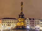 Sloup Nejsvtjí Trojice na olomouckém Horním námstí.