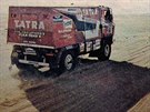 Tatra pi triumfu na Rallye Dakar ped ticeti lety.