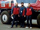 Ped ticeti lety poprvé na Rallye Dakar zvítzila eskoslovenská posádka:...