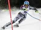 Veronika Velez Zuzulová ve slalomu v Lenzerheide.