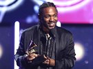 Kendrick Lamar s cenou Grammy pro nejlepší rapové album v newyorské Madison...
