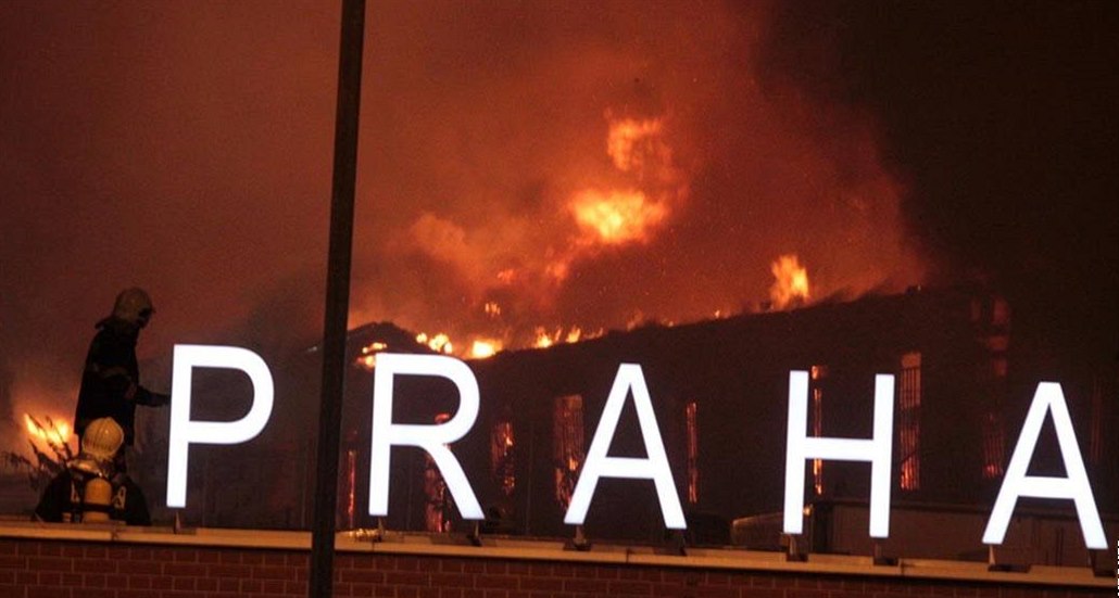Požár na pražské Florenci, 27.10.2010