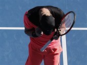 Britsk tenista Kyle Edmund slav postup do semifinle Australian Open.