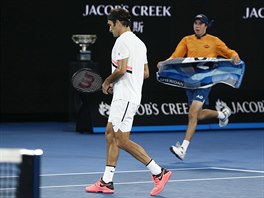 Roger Federer ve finle Australian Open.