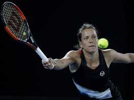 TOHLE MM. Barbora Strcov v osmifinle Australian Open.