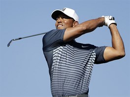 Tiger Woods na turnaji Farmers Insurance Open v San Diegu.