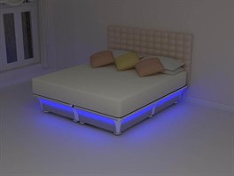 Další futuristickou postel s vibrující matrací navrhl britský designér....