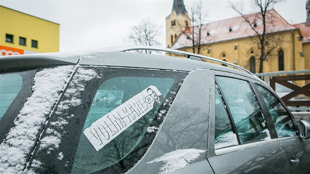 V jihoeskm Srubci volilo v prvnm kole shodn 375 lid Zemana i Drahoe (14. ledna 2018)