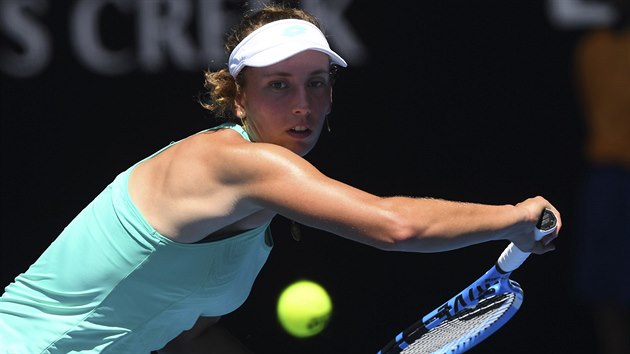 Belgičanka Elise Mertensová v semifinále Australian Open.