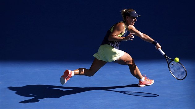 Angelique Kerberov v semifinle Australian Open.